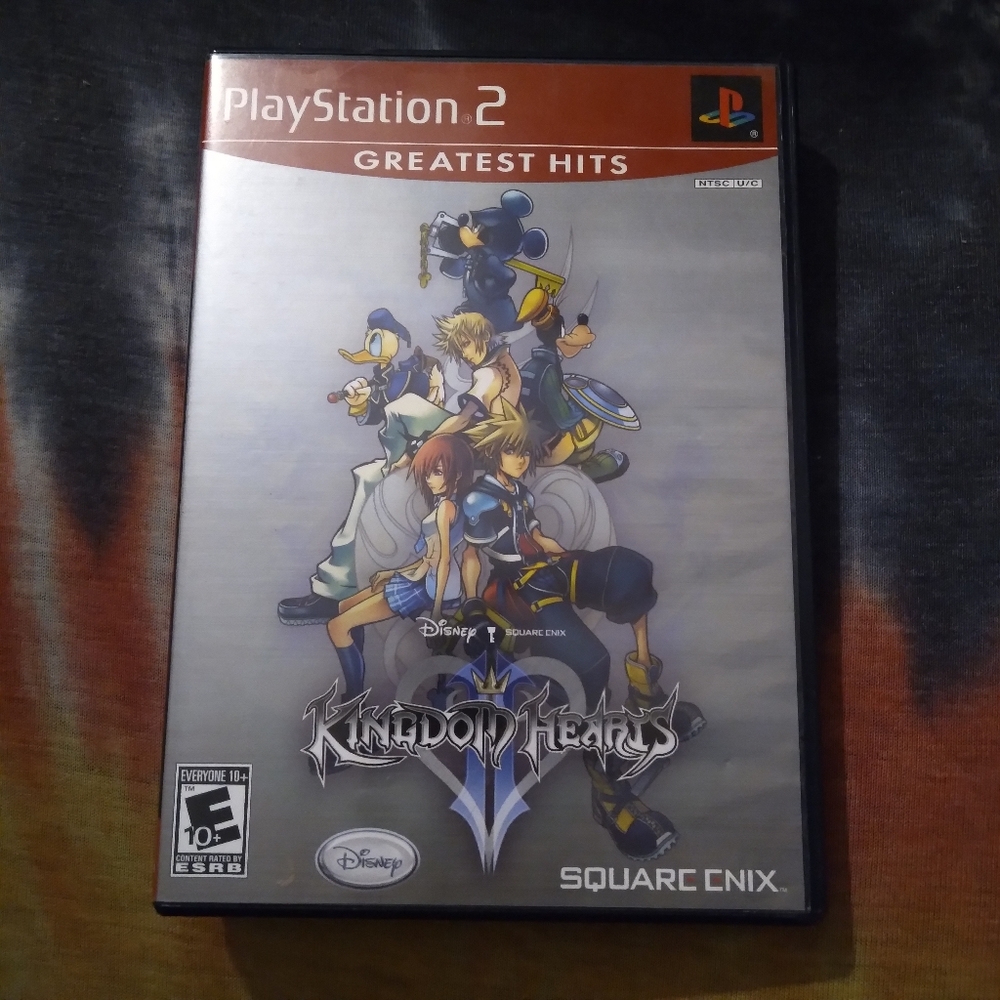 Playstation 2 Kingdom Hearts 2 Game